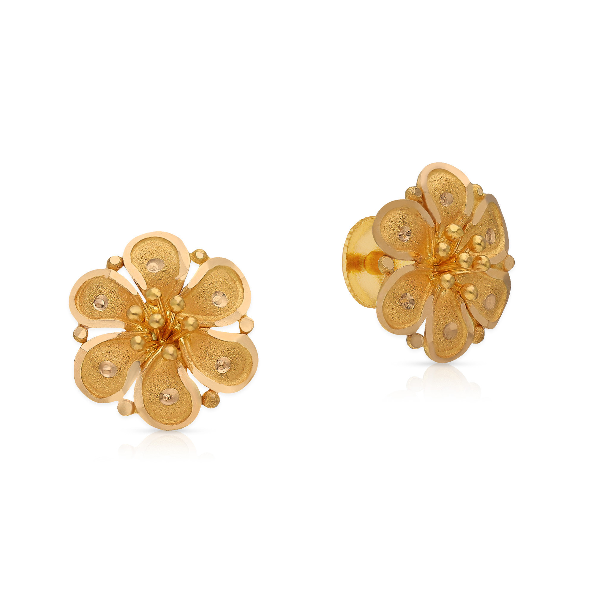 Malabar Gold Studs Earring ERNOB22425