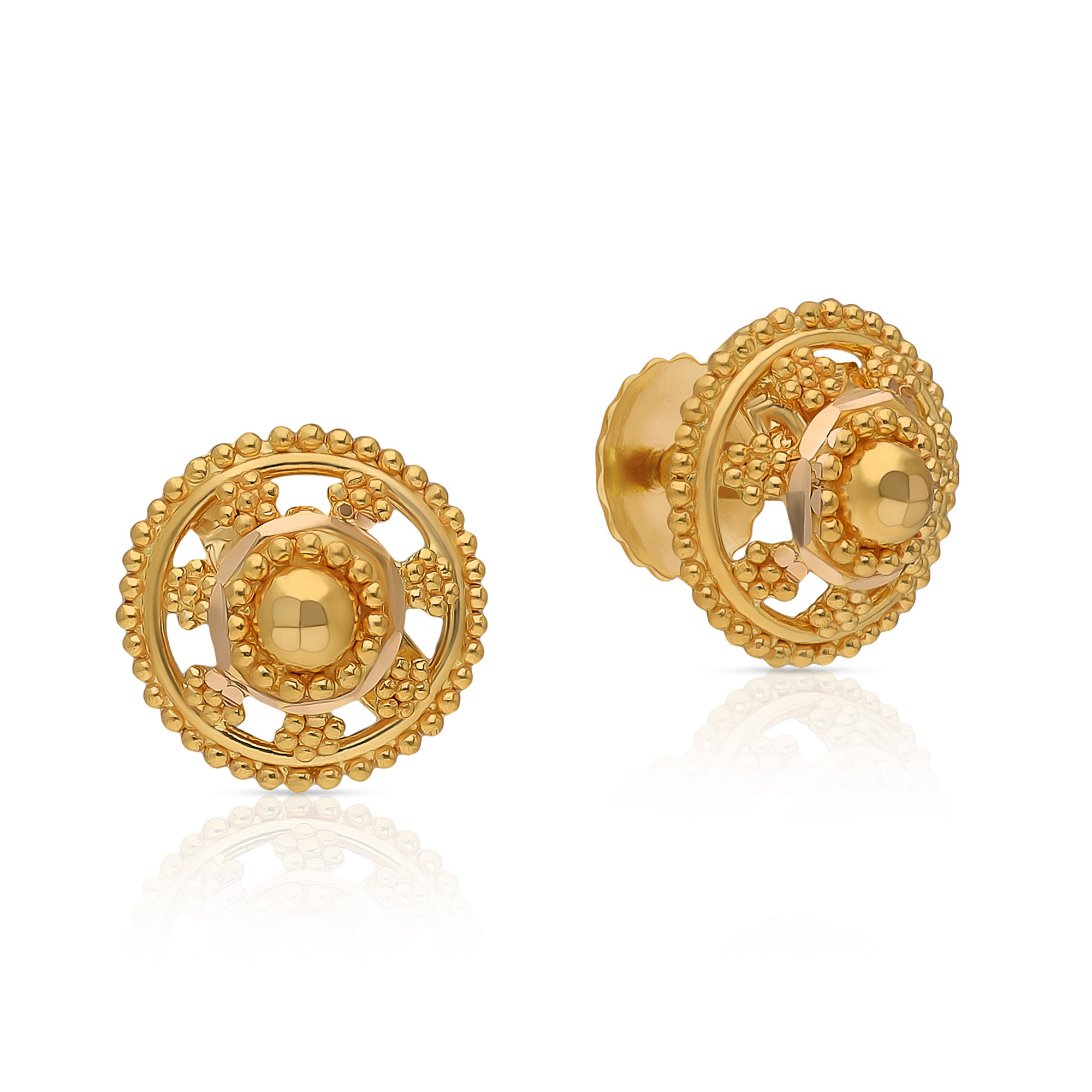 Malabar Gold Studs Earring ERNOB22440