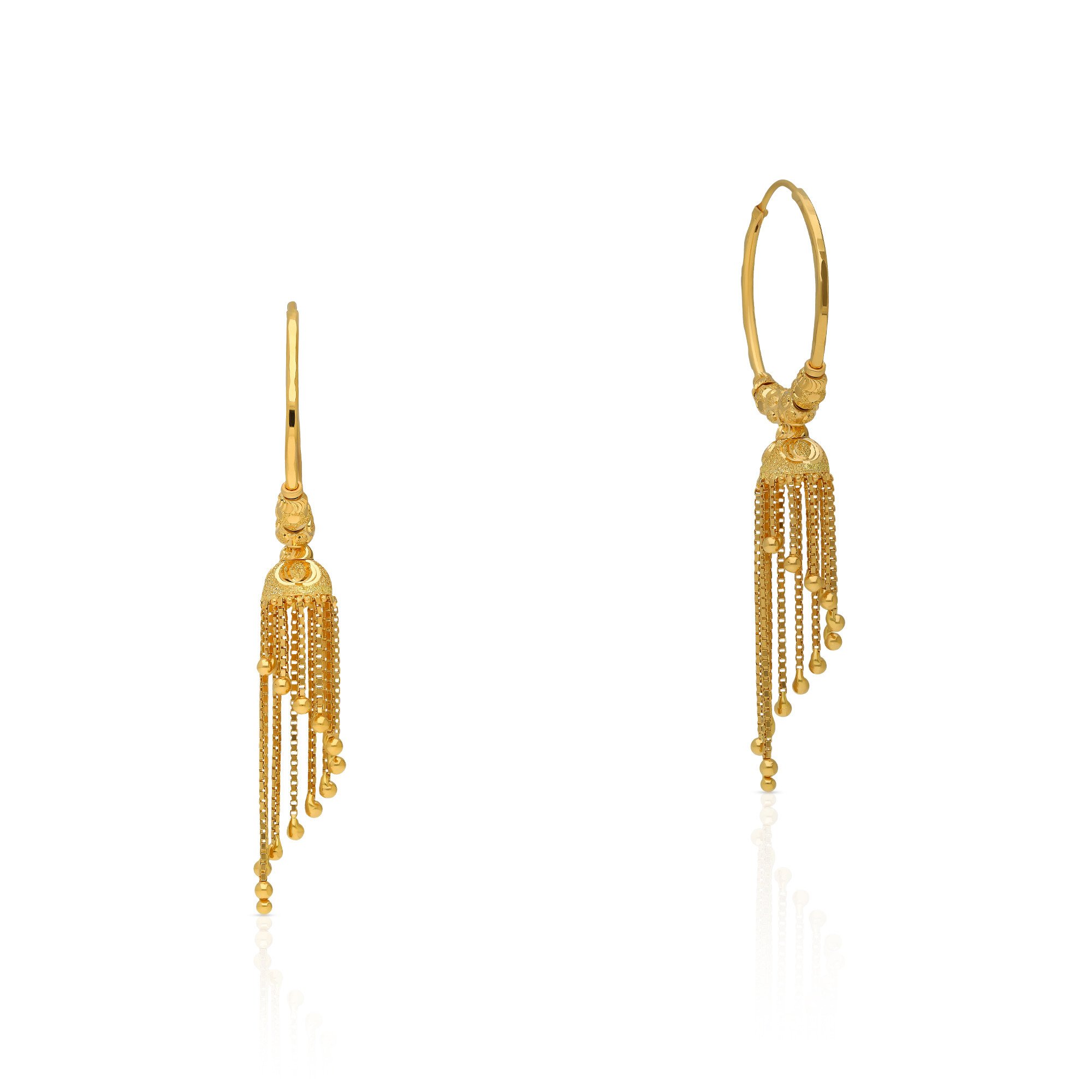 Malabar Gold Drops Earring ERNOB22985