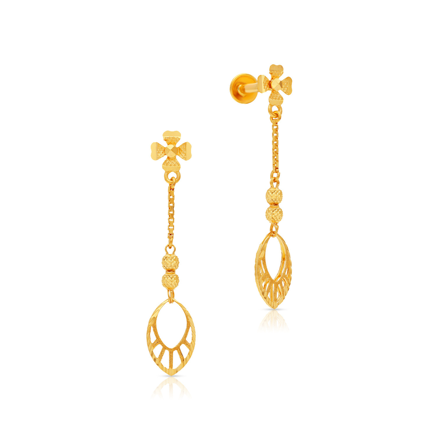 Malabar Gold Studs Earring ERNOB47378