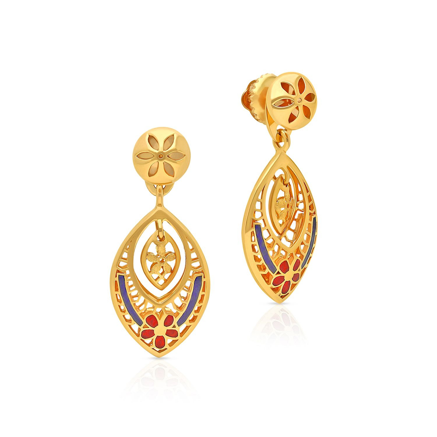 Malabar Gold Earring ERPDAIN40236