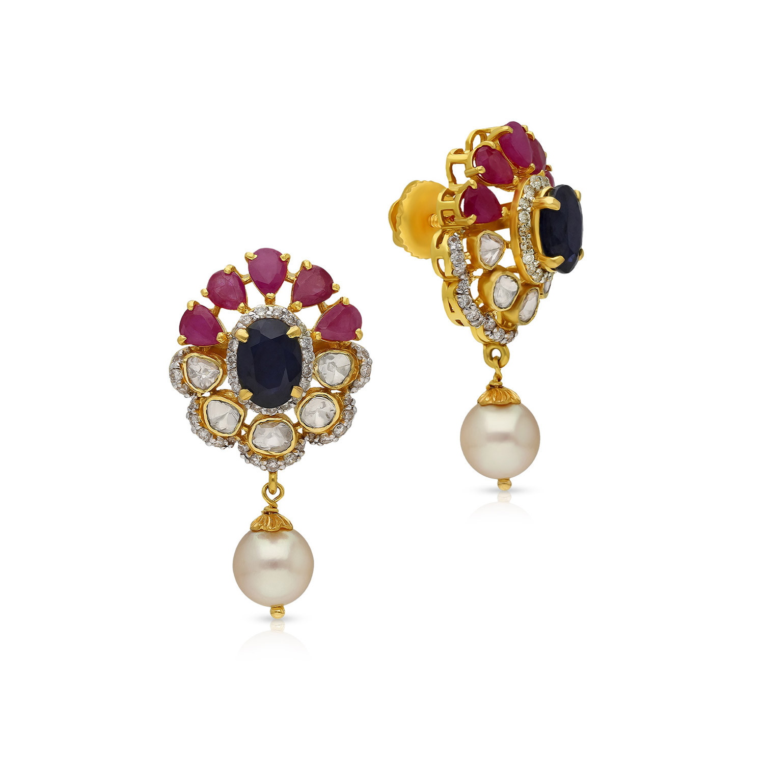 Viraaz Uncut Diamond Earring ERPDFTP40016