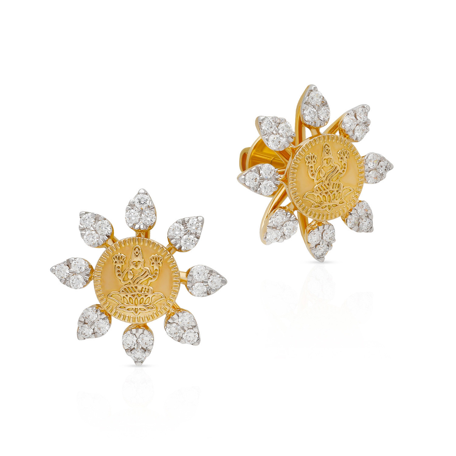 Mine Diamond Earring ERPDHRT11459