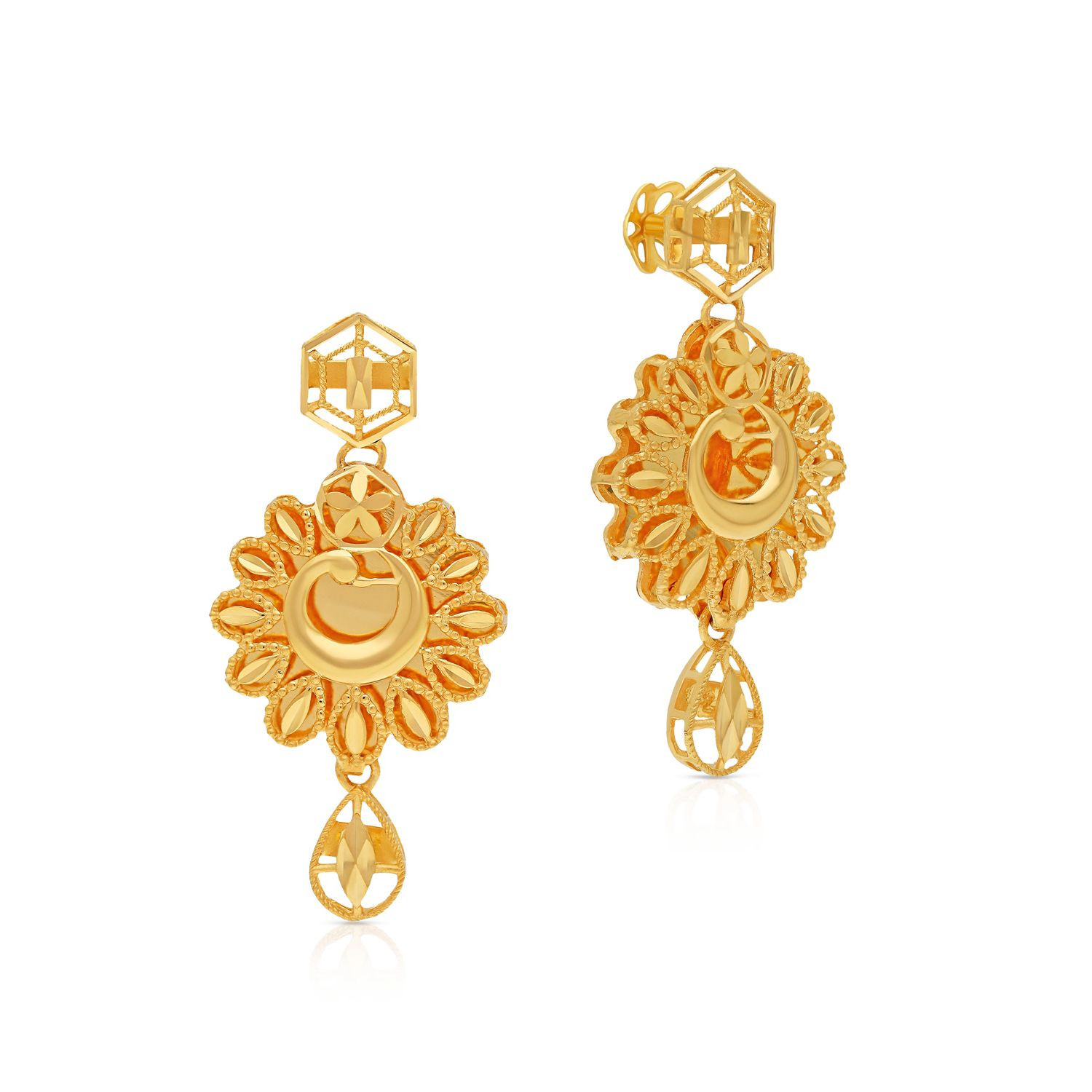 Malabar Gold Earring ERPDIMZ40385