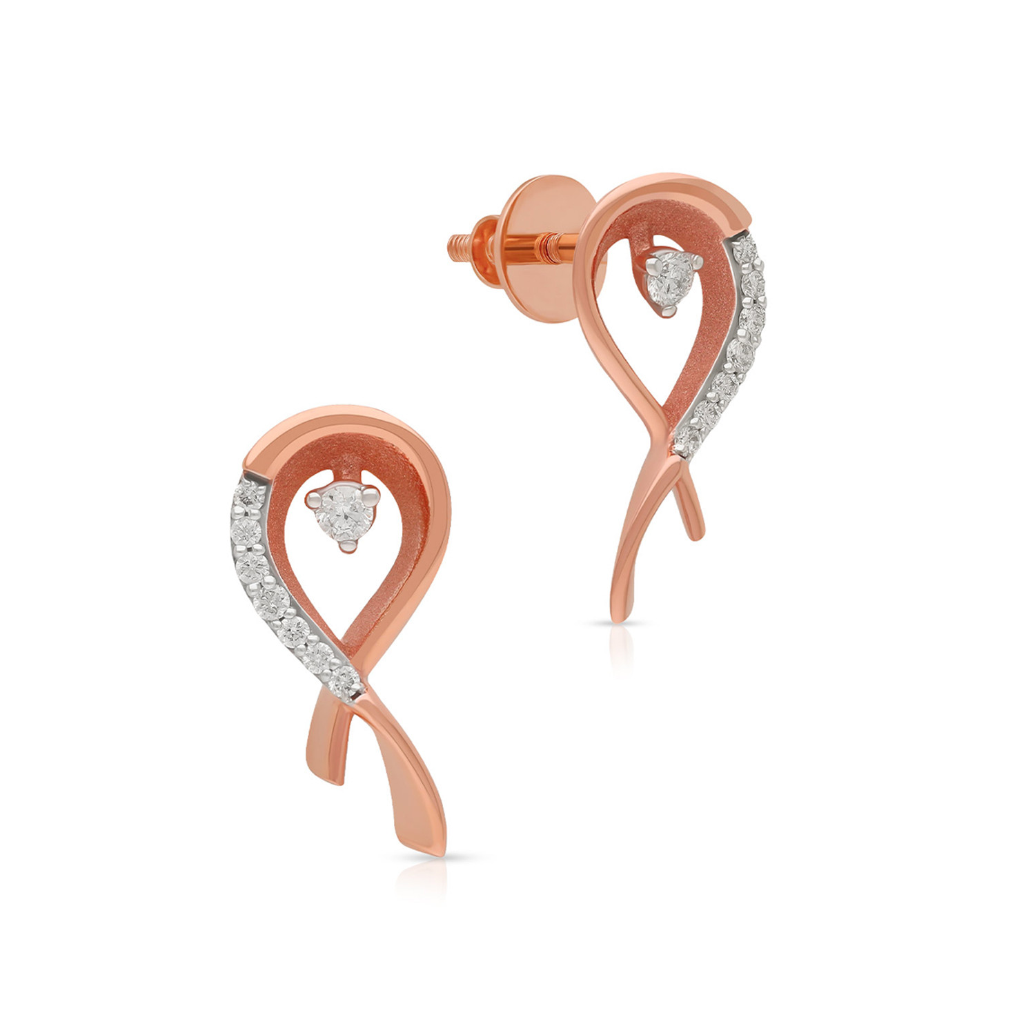 Mine Diamond Earring ERPDWAV20004