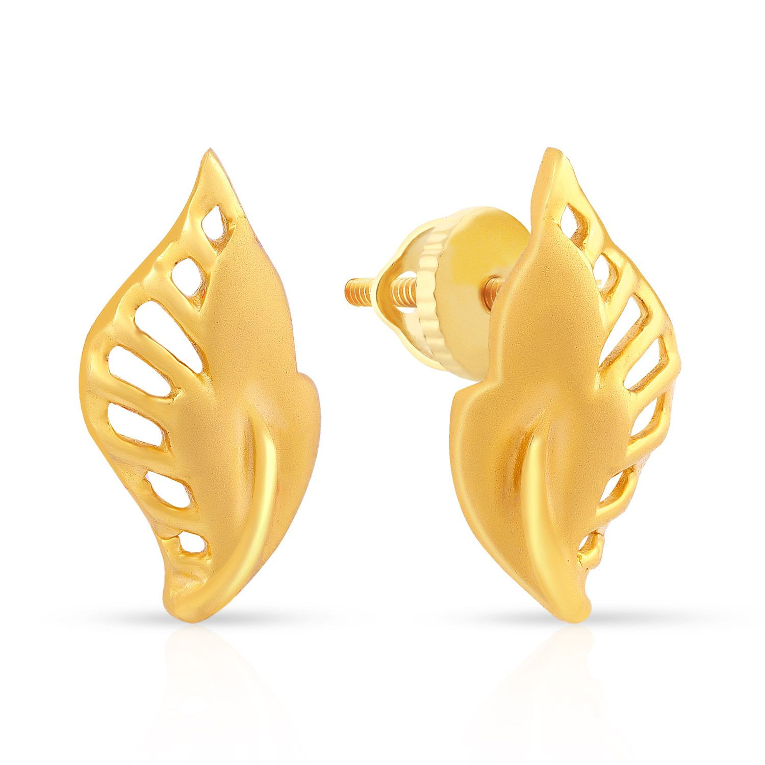 Malabar 22 KT Gold Studded Earring ERSKYNO001
