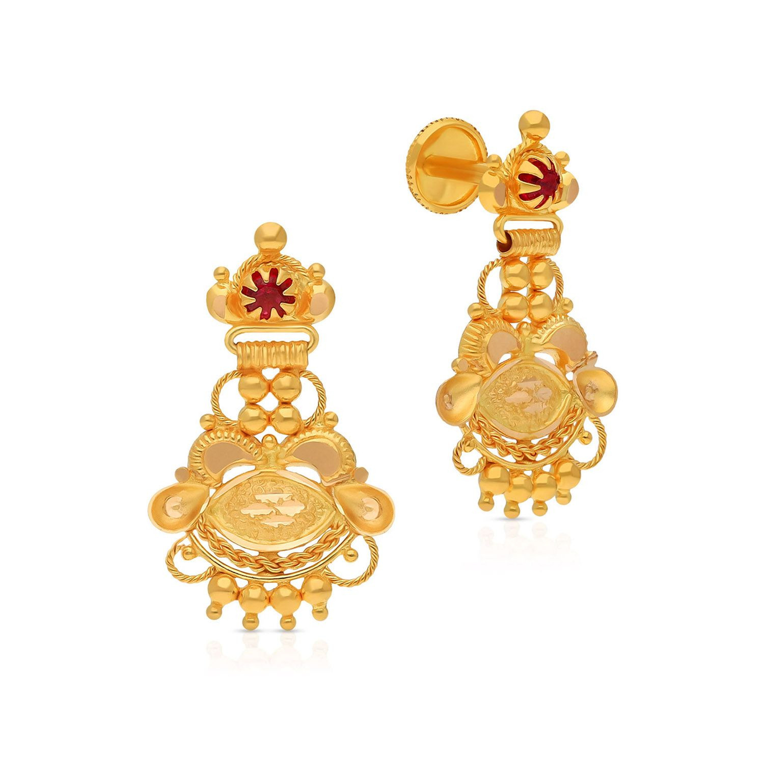 Malabar Gold Earring ERTMN49275