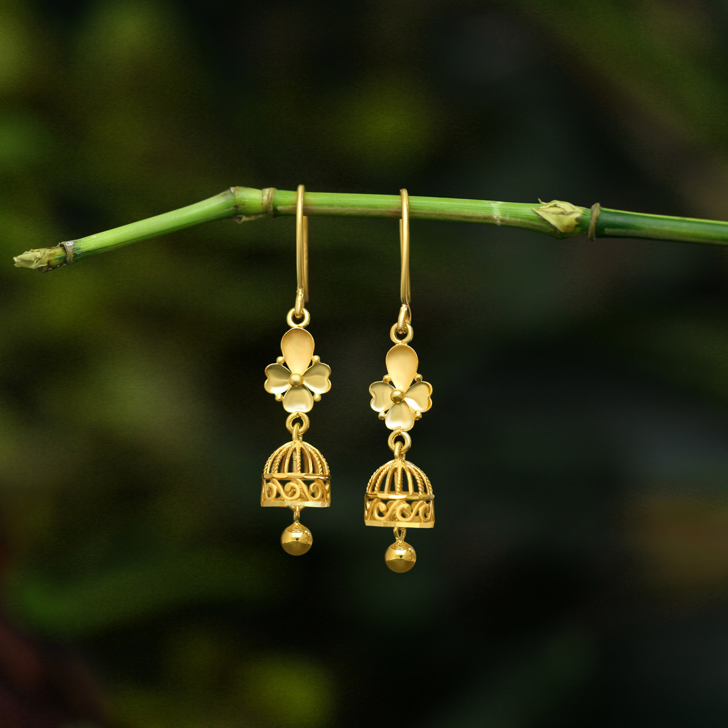 Malabar Gold Jhumka Earring ERTMN49836