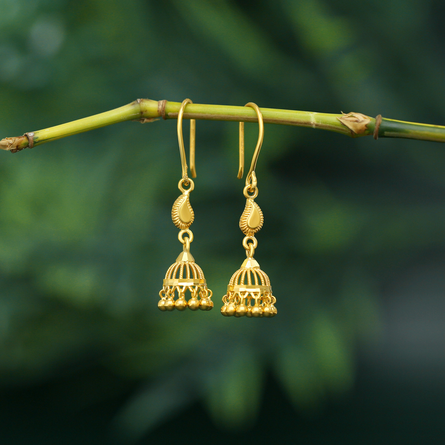 Malabar Gold Jhumka Earring ERTMN49838