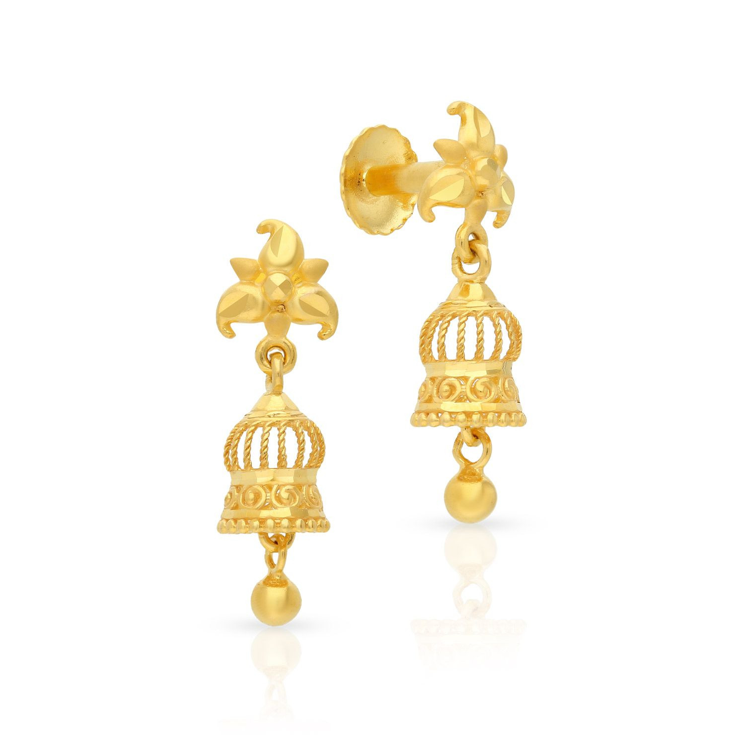 Malabar Gold Jhumki Earring ERTMN49857