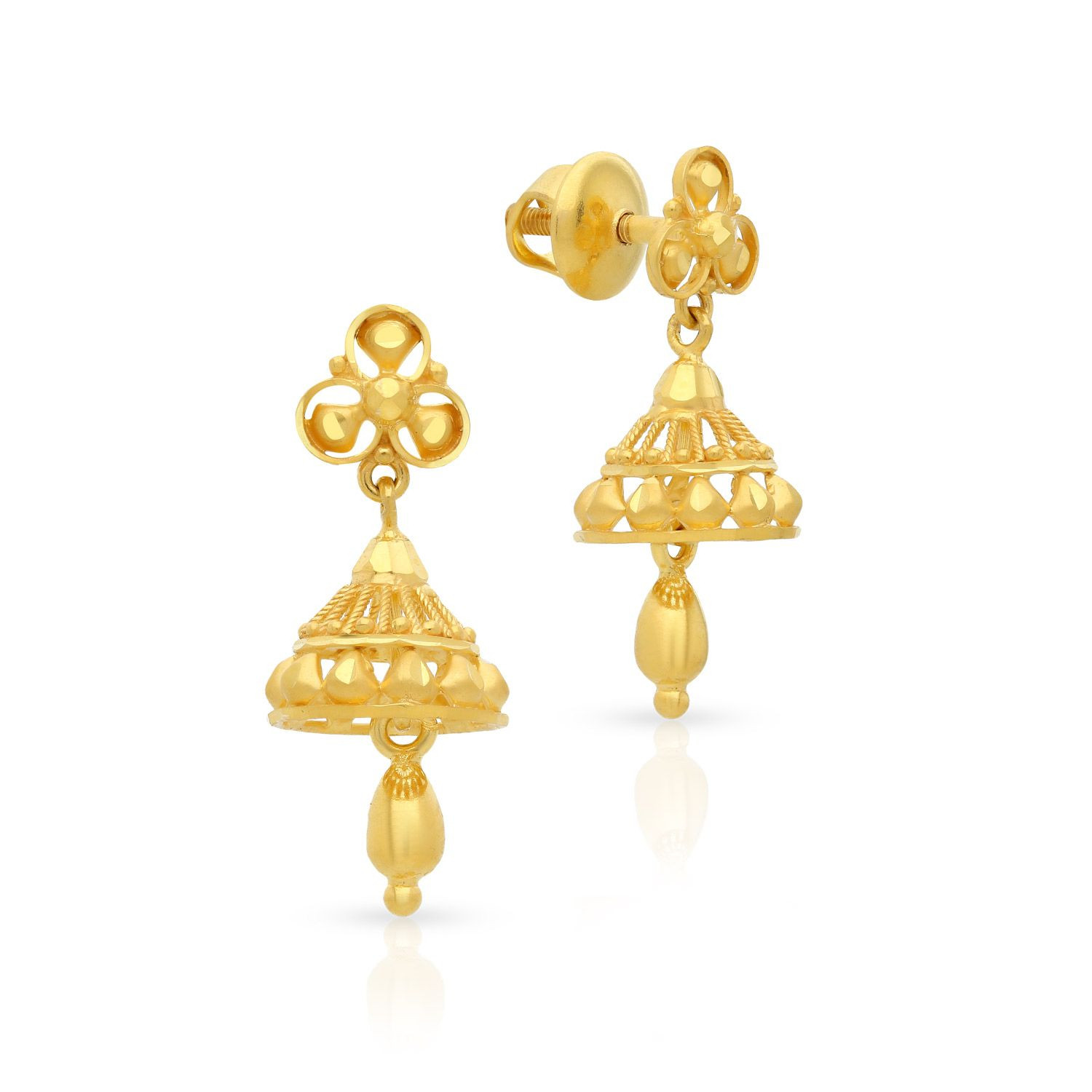 Malabar Gold Jhumki Earring ERTMN49858