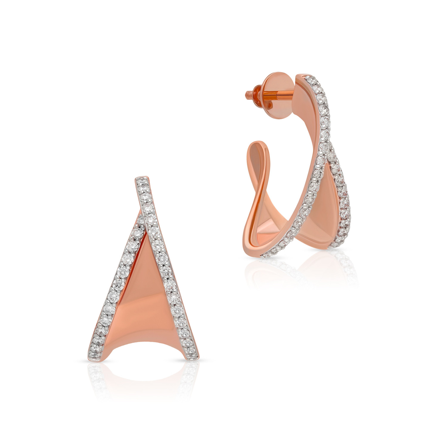 Mine Diamond Earring ERWAV20003