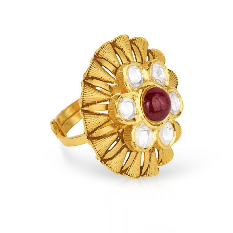 Sparkling Bride Gold Ring FRANB6A001