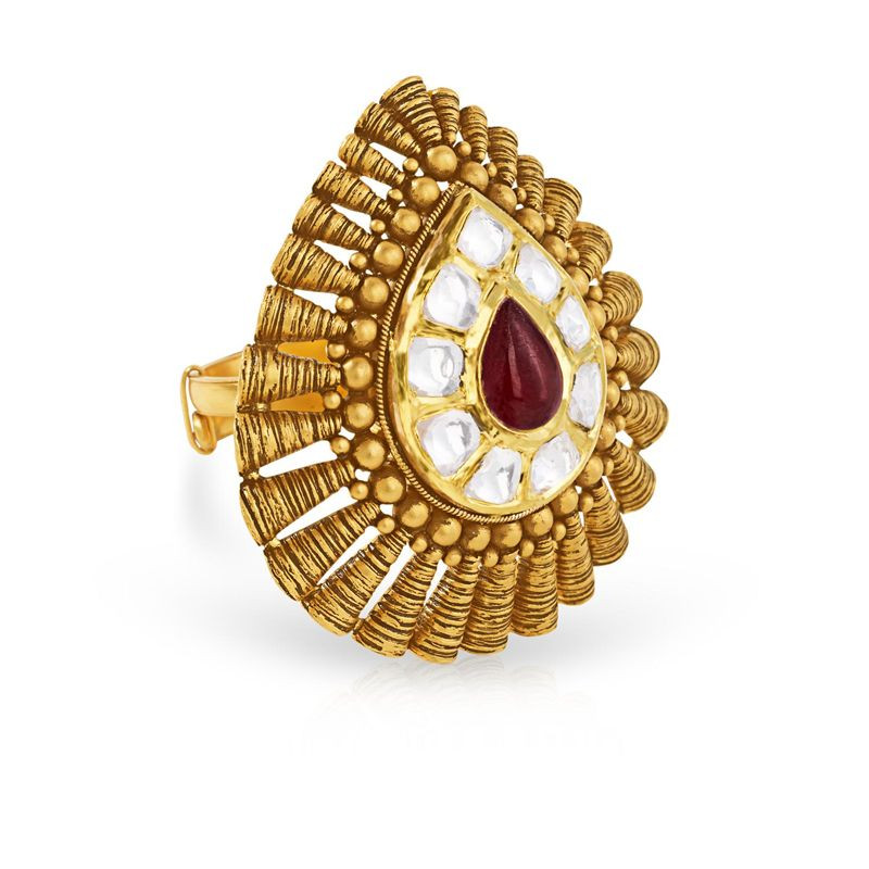 Sparkling Bride Gold Ring FRANB6A002