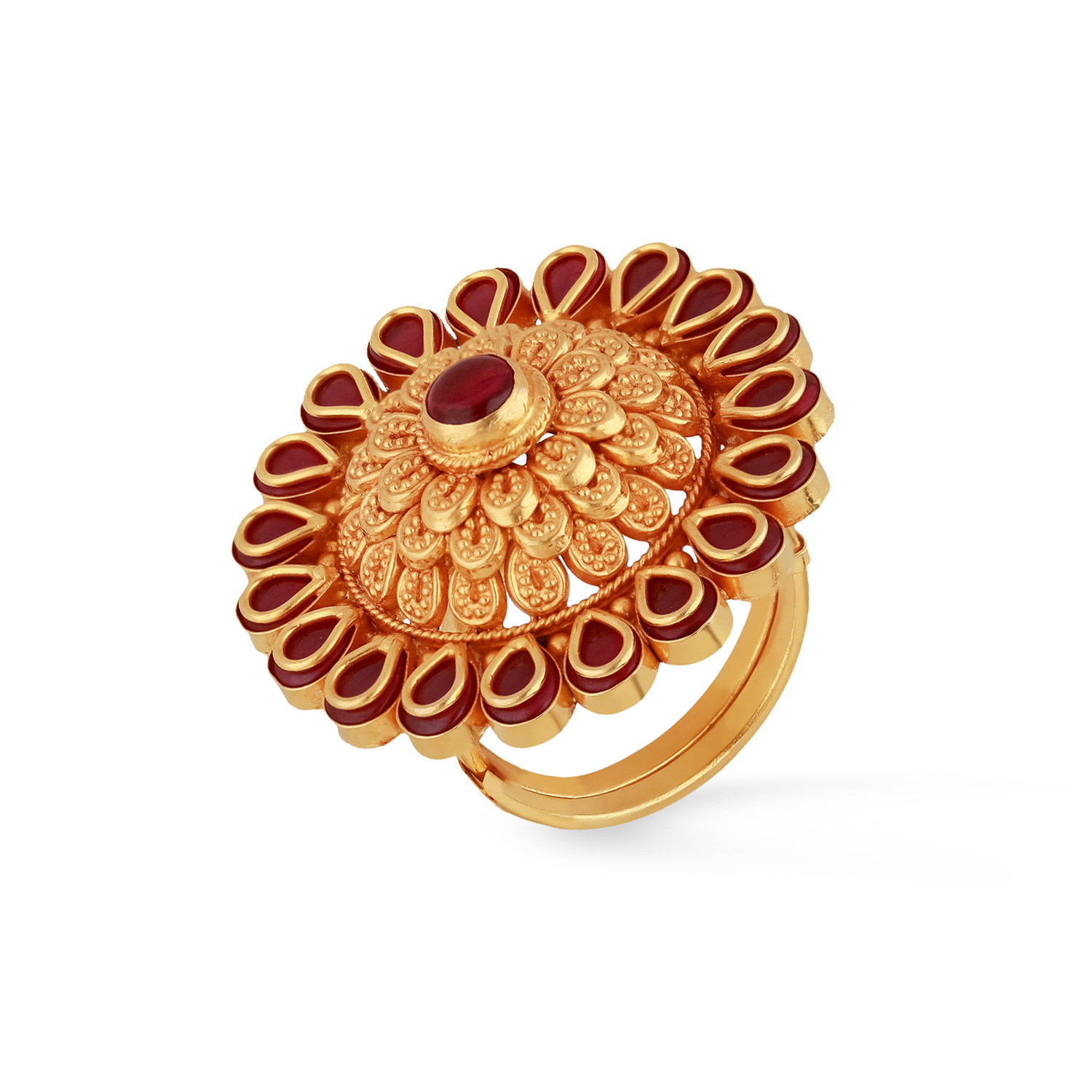 Divine Gold Casual Ring FRCHT16902