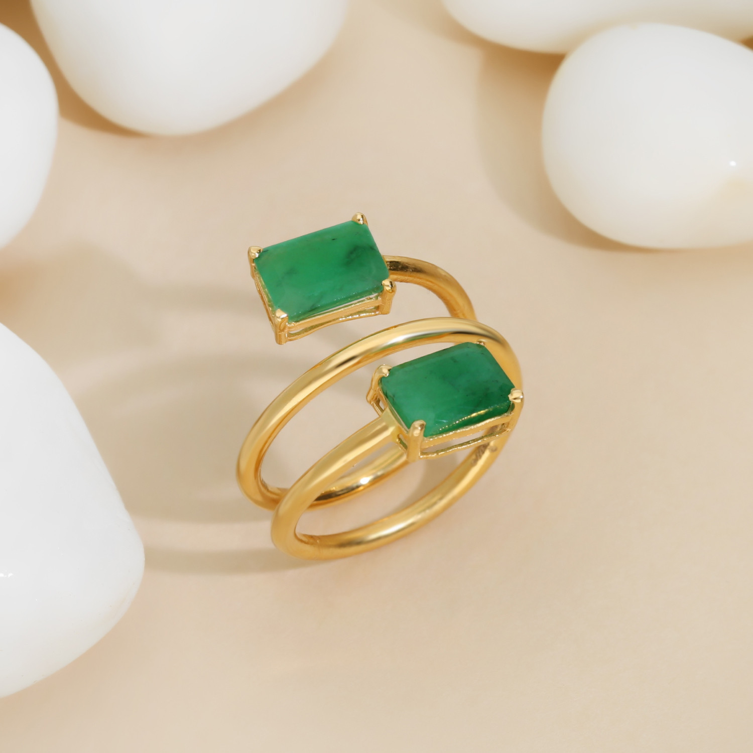 Precia Gemstone Gold Ring FRDZL24069