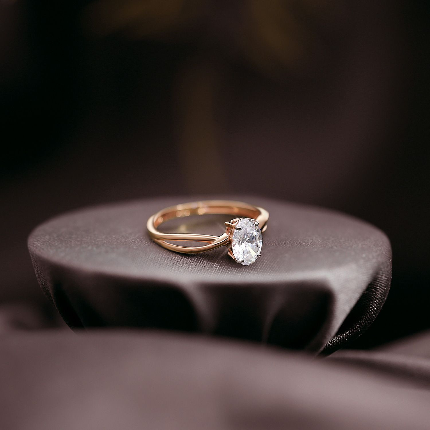 Malabar Gold Solitaire Ring FRDZL50068