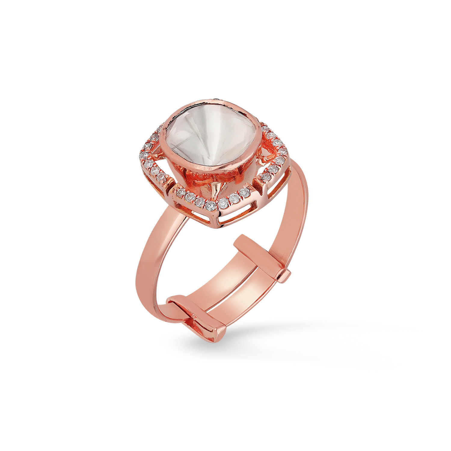 Viraaz Uncut Diamond Ring FRFTP10305