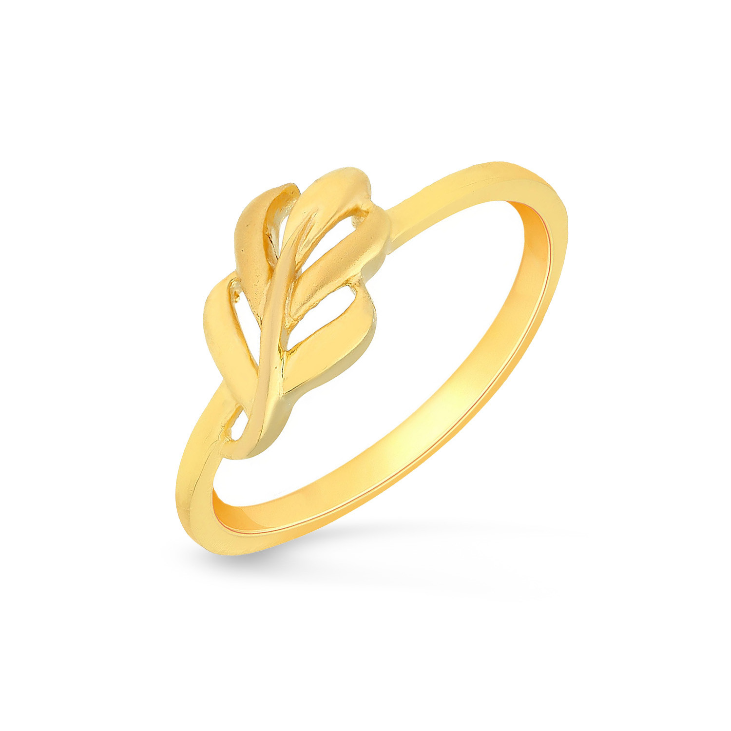 Malabar 22 KT Gold Studded Casual Ring FRGEDZRURGW702