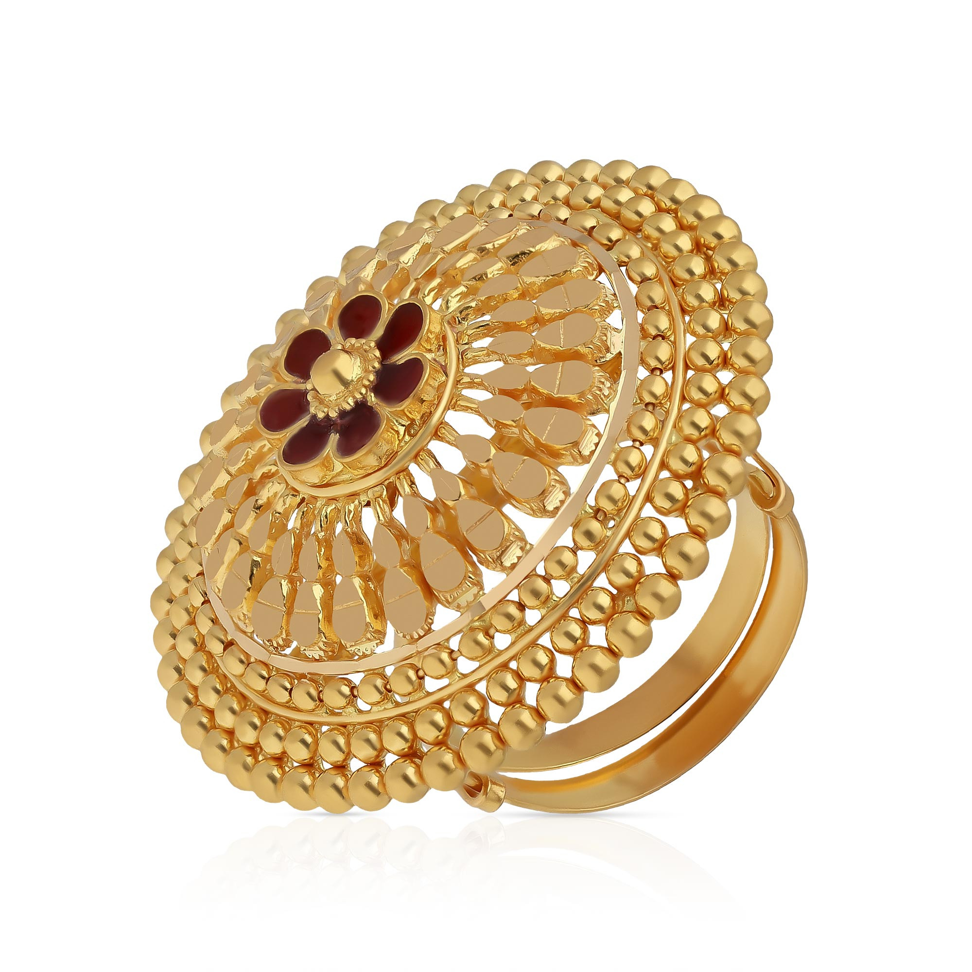 Malabar Gold Cocktail Ring FRNOB17518