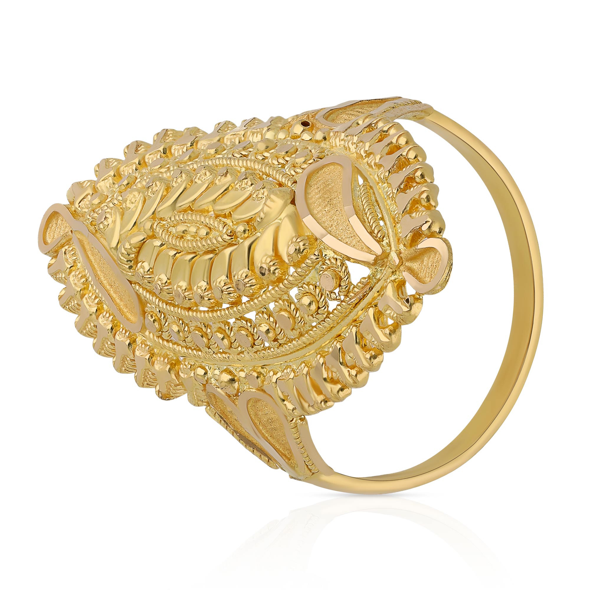 Malabar Gold Cocktail Ring FRNOB17701