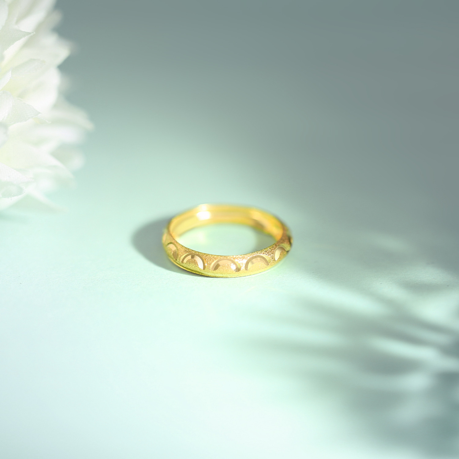 Starlet Gold Ring For Kids FRNOB42700