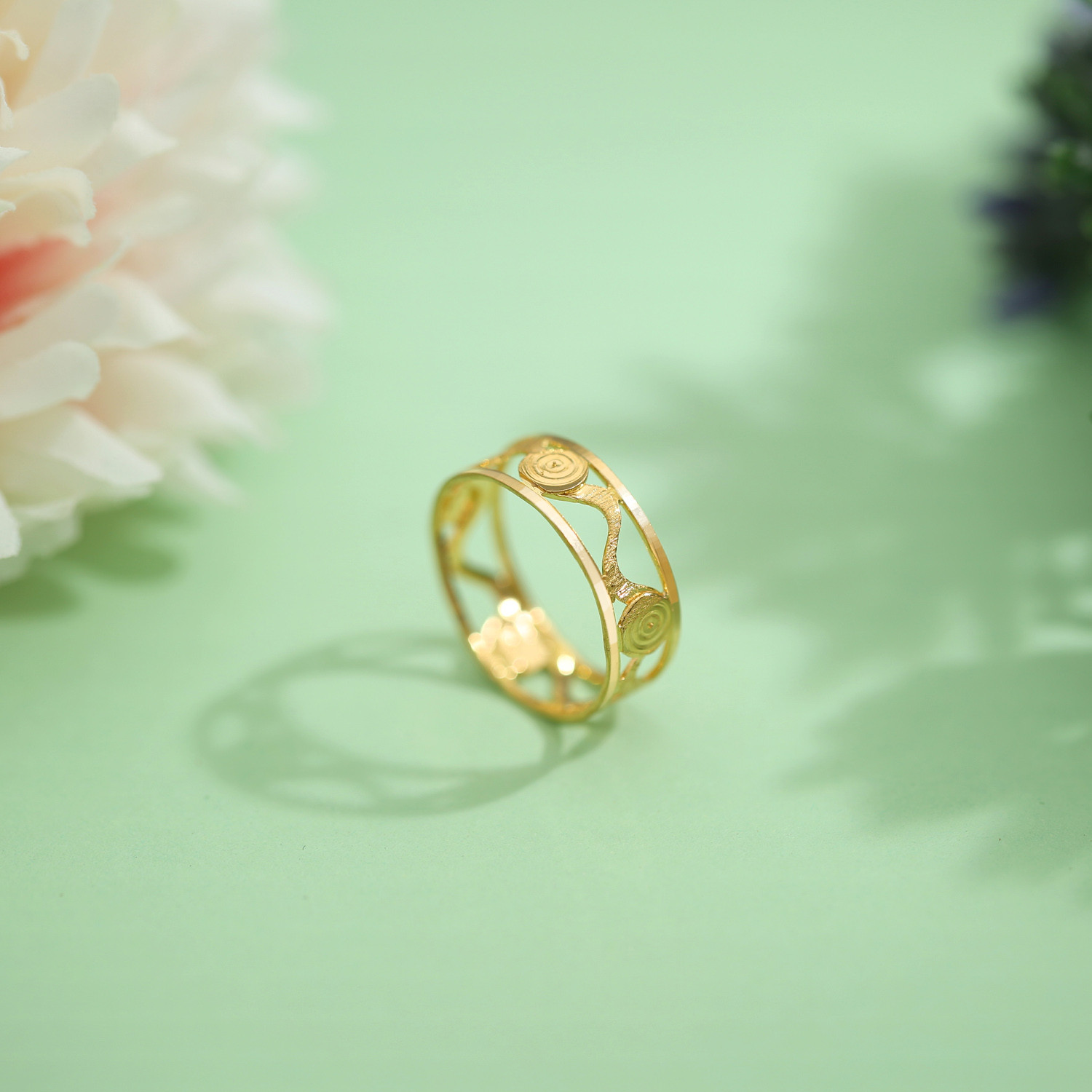 Starlet Gold Ring For Kids FRNOB42703