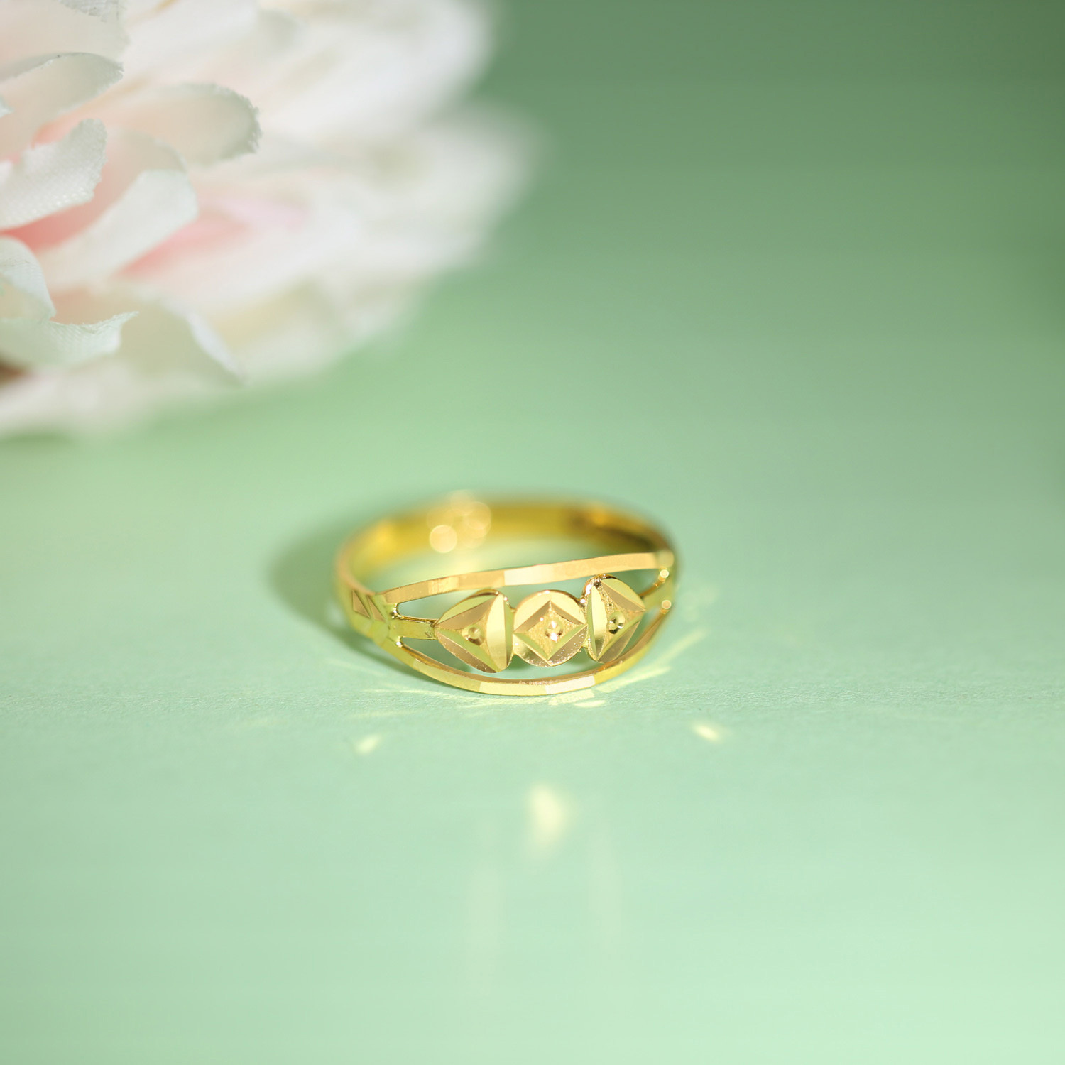 Starlet Gold Ring For Kids FRNOB42704