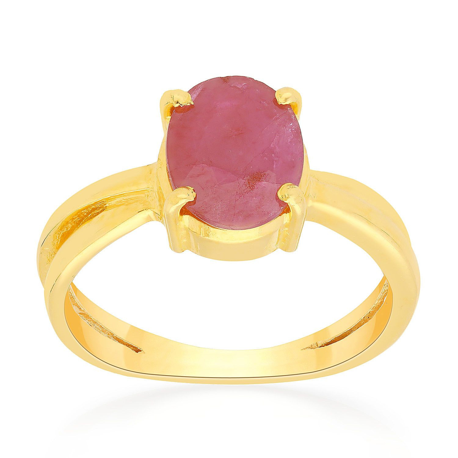 Precia Gemstone Studded Casual Gold Ring FRPRGNRURGA0151