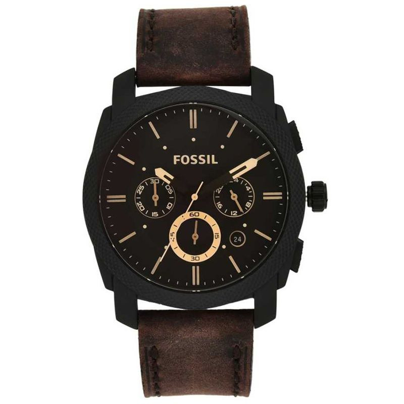 Fossil Mens Machine  Black Watch FS4656