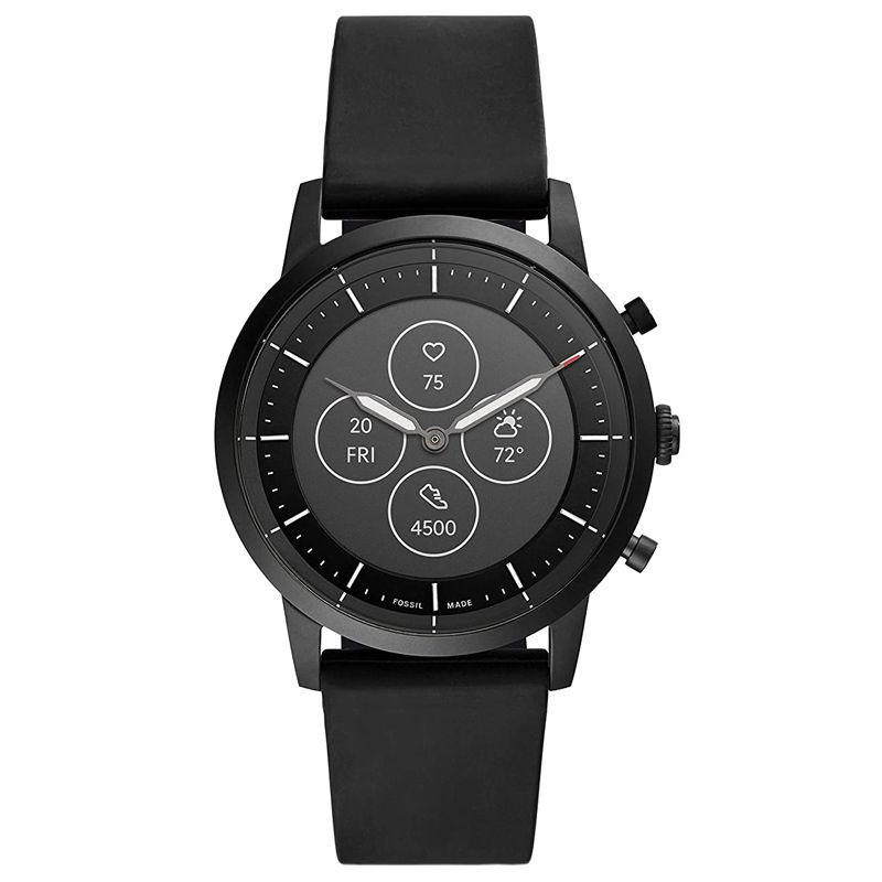 Fossil Men's Hybrid Smartwatch Black Watch FTW7010