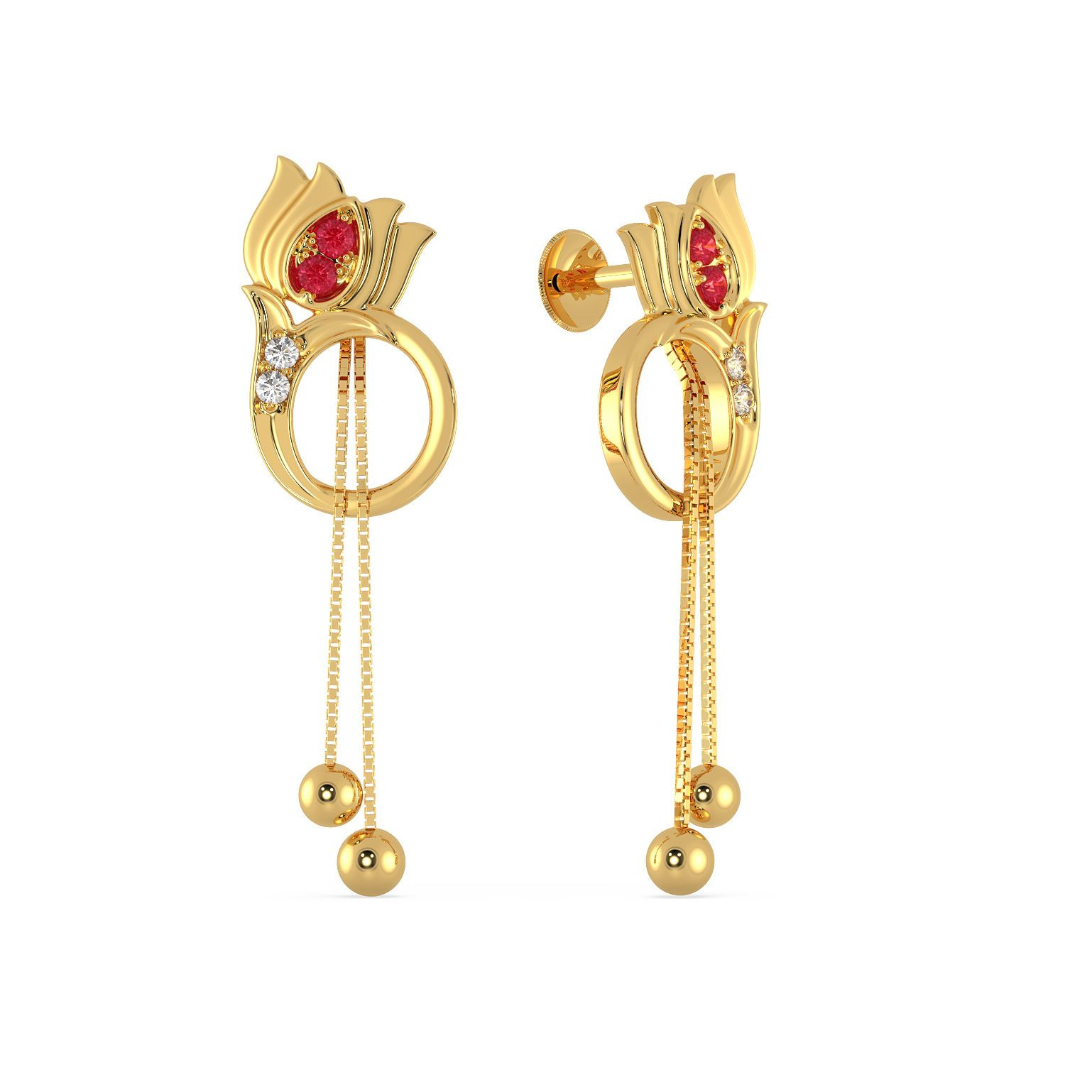 Malabar Gold Earring HRJEC149