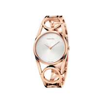 Calvin Klein Womens Classic Gold Plated Watch K5U2M646