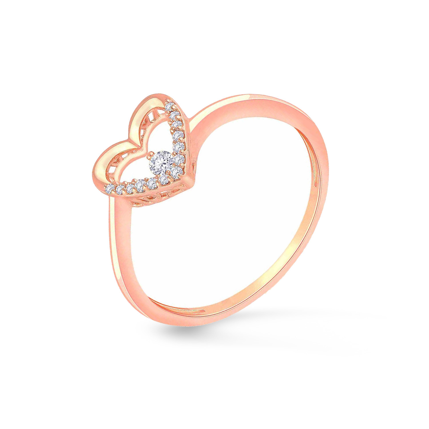 Mine Diamond Studded Casual Gold Ring MBRG10035