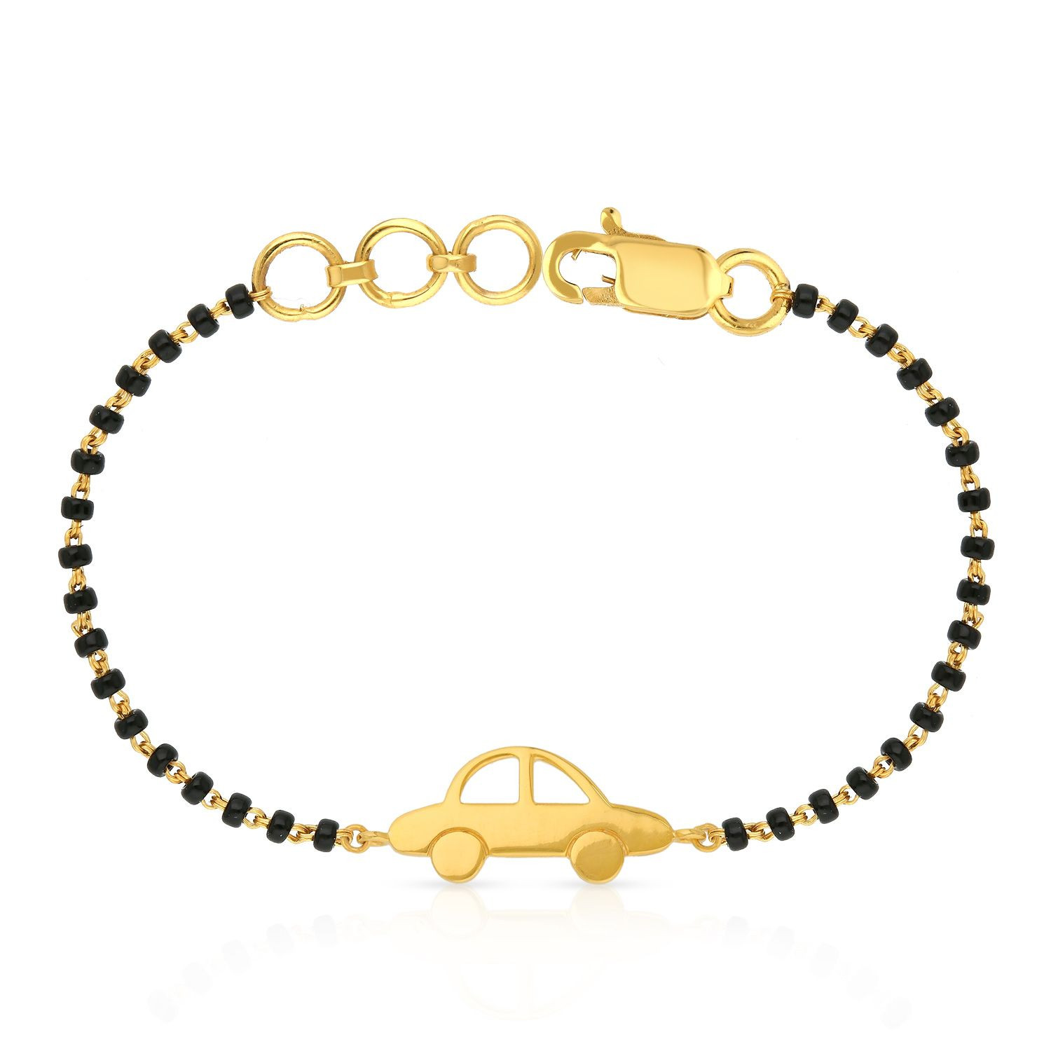 Malabar 22 KT Gold Studded Loose Bracelet MGFNOBR0153