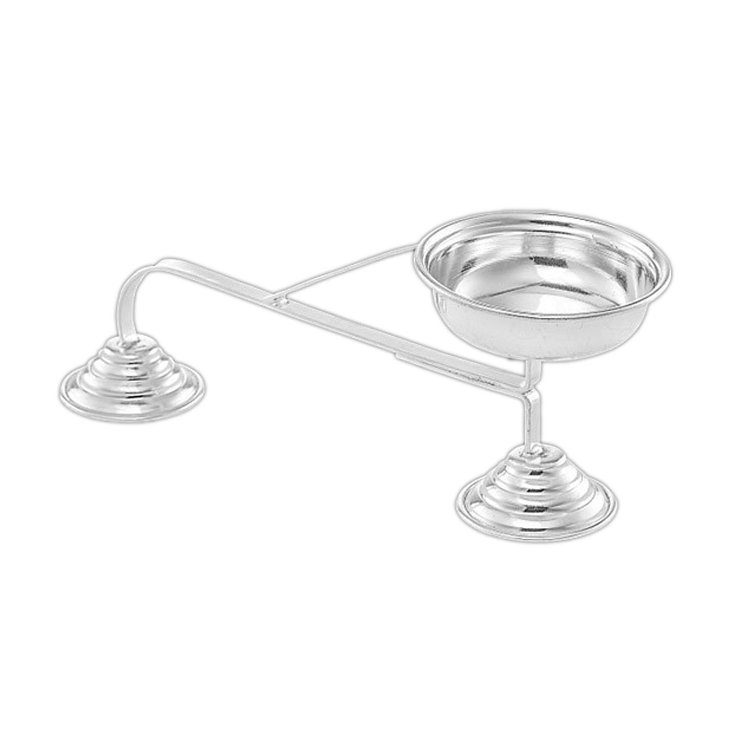 92.5 Purity Silver Aarti Diya MGSA92AS06