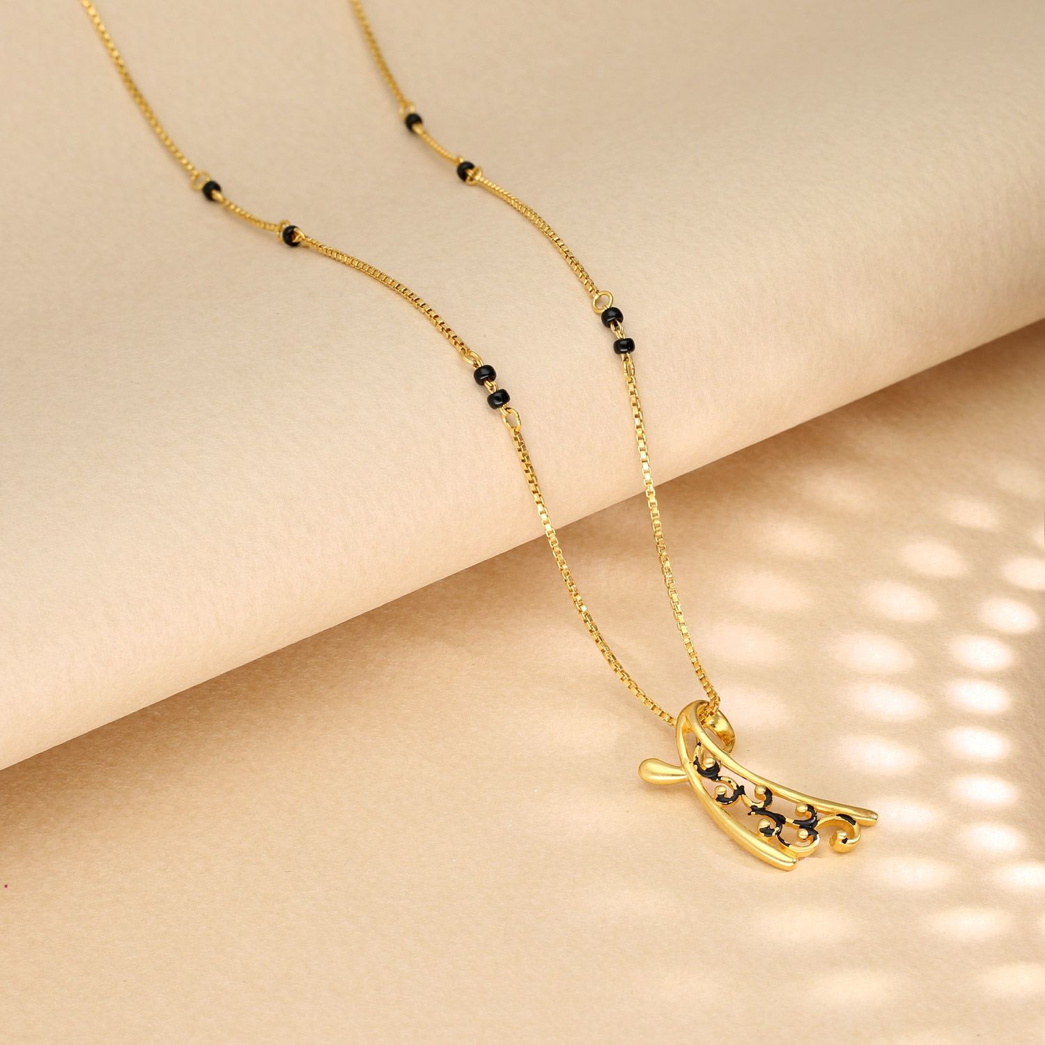 Malabar Gold Short Mangalsutra MSDZL19637