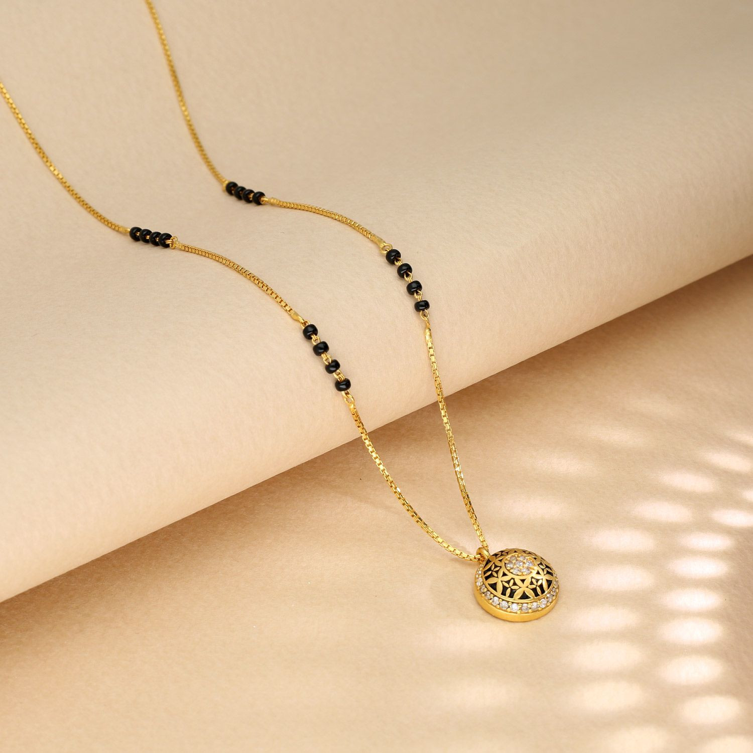 Malabar Gold Short Mangalsutra MSDZL19643