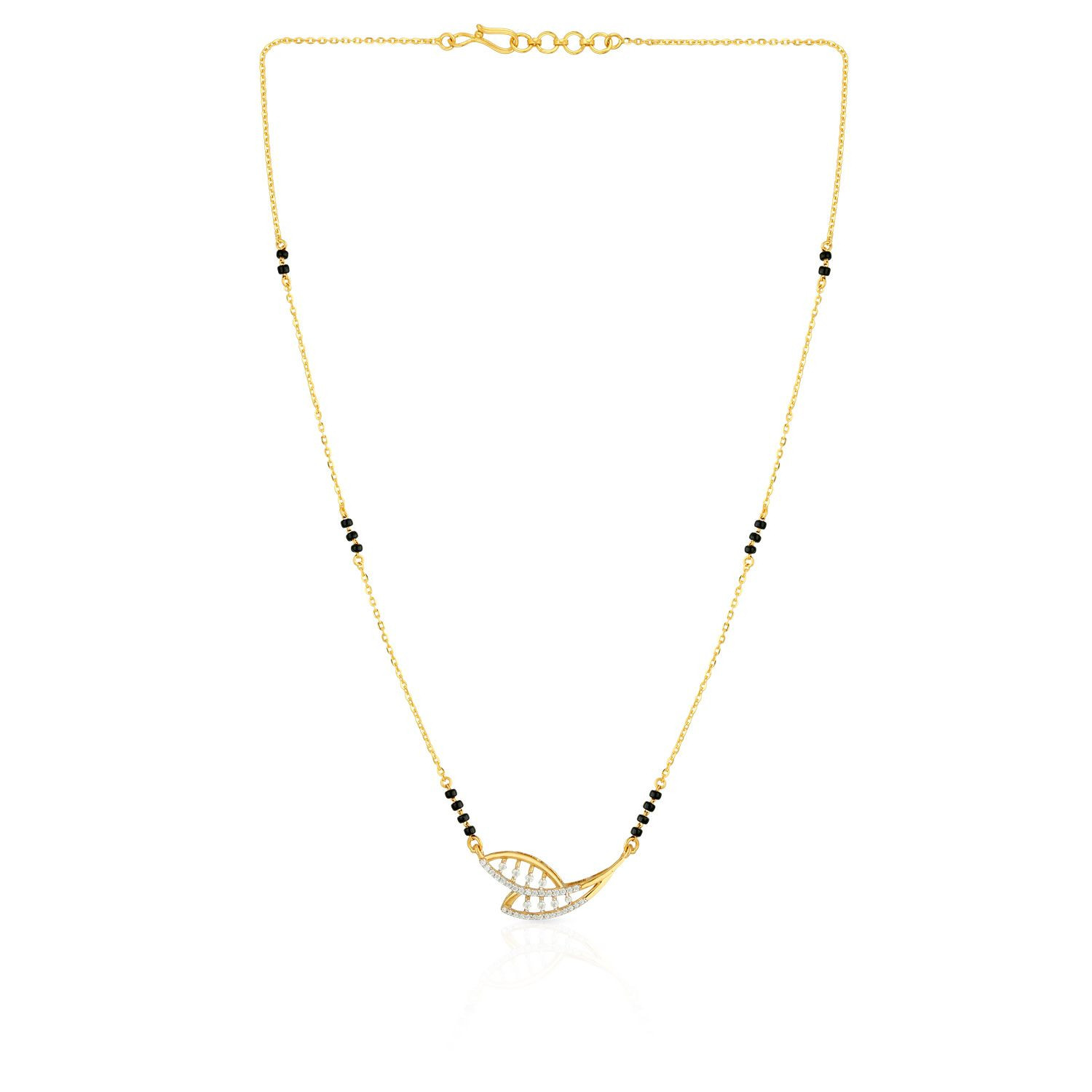 Malabar Gold Semi Long Mangalsutra MSDZL40188
