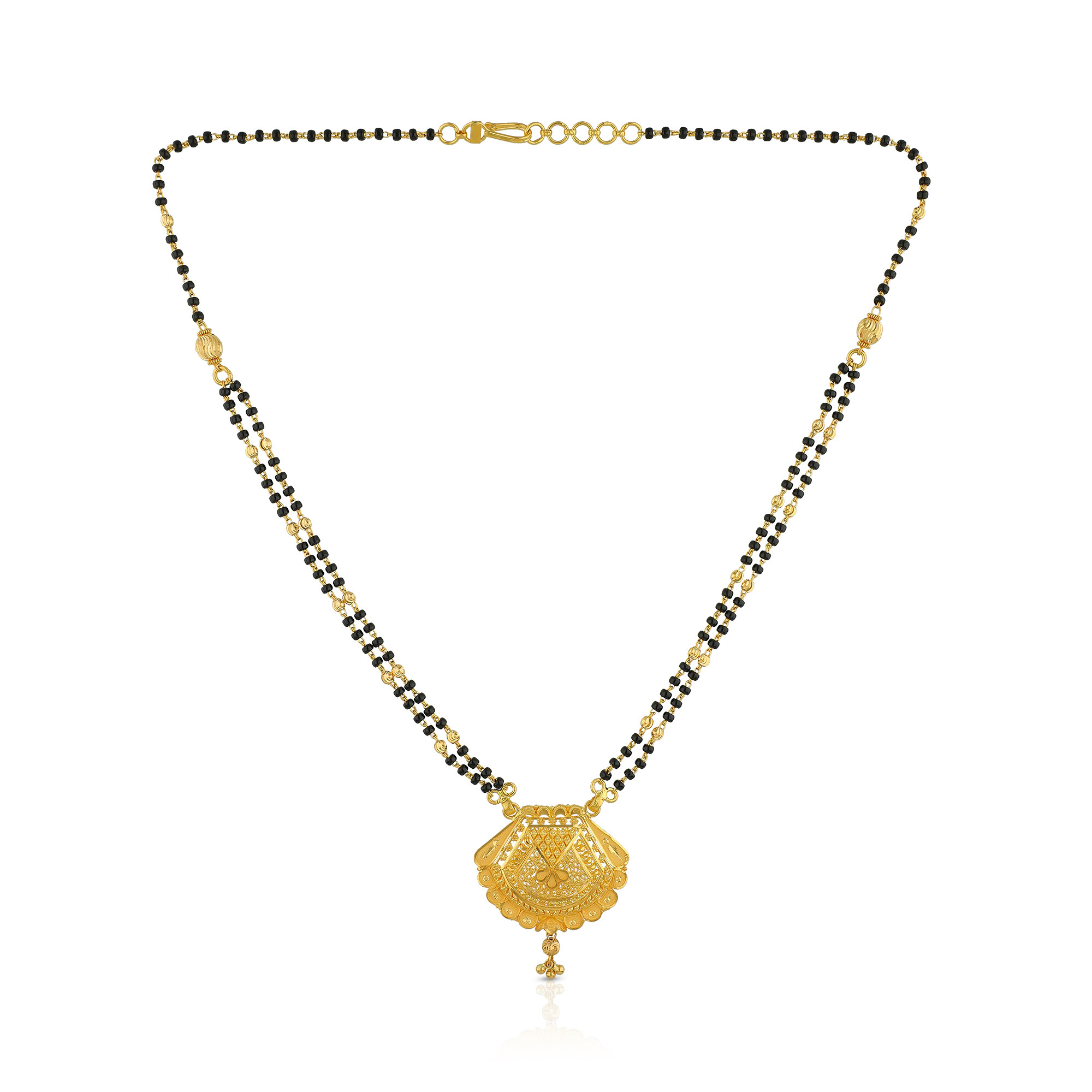 Malabar Gold Semi Long Mangalsutra MSNOB40257