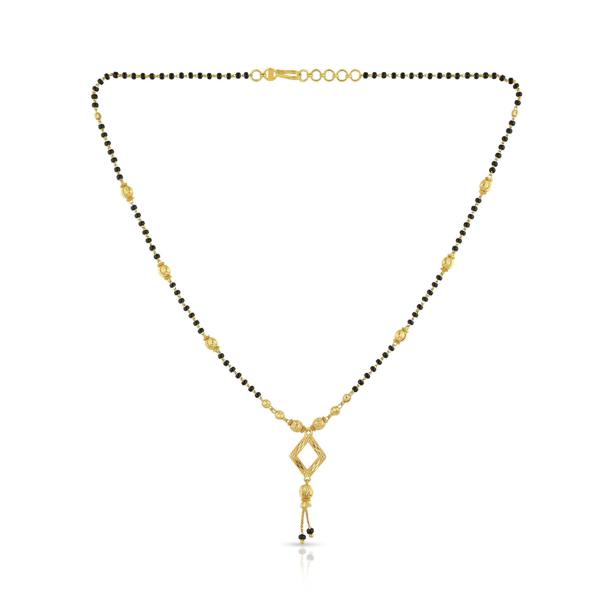 Malabar Gold Semi Long Mangalsutra MSNOB40270