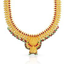 Tamil Nadu Chettiyar Divine Gold Lakshmi Haram NDVNBIN02498