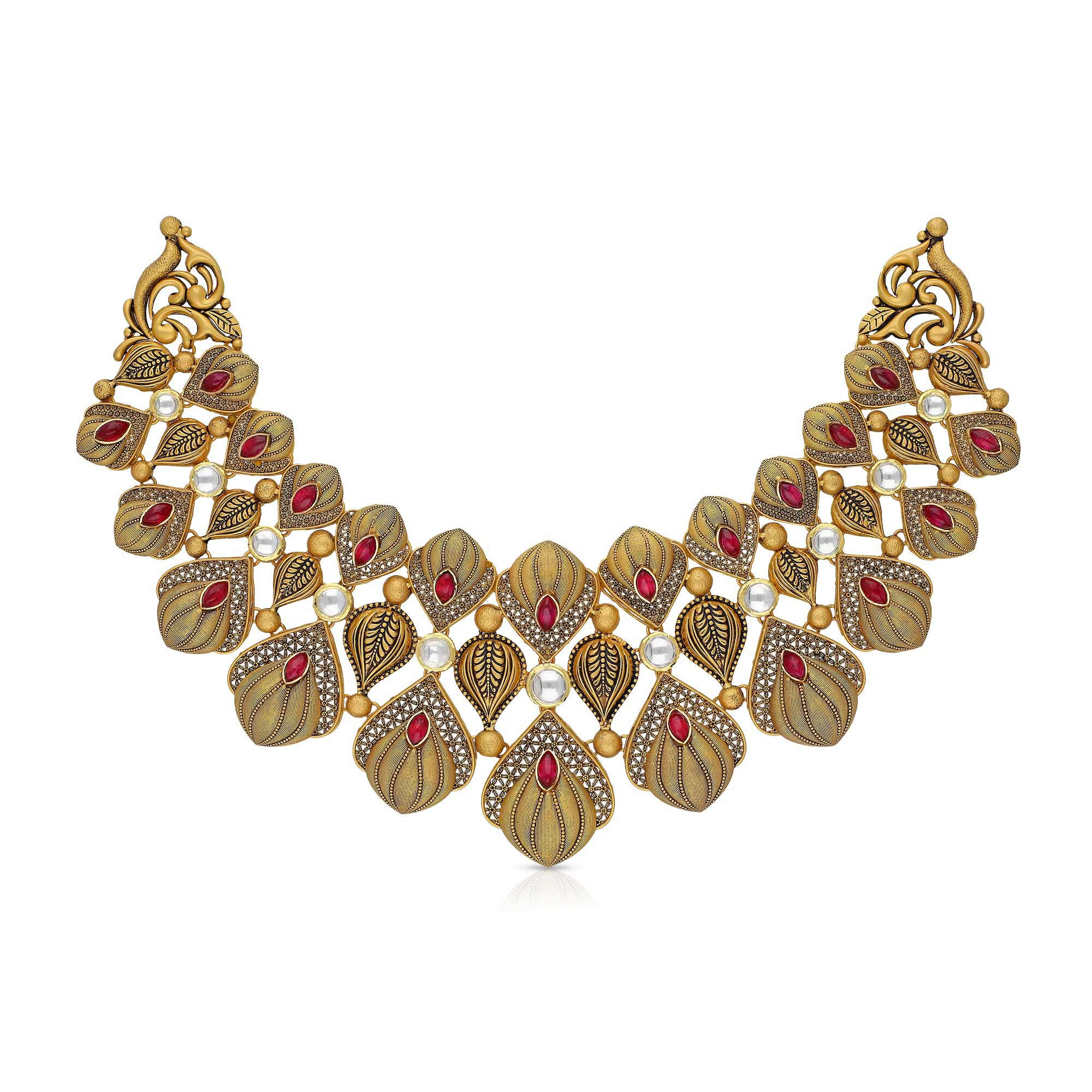 Ethnix Gold Necklace NKANC45252