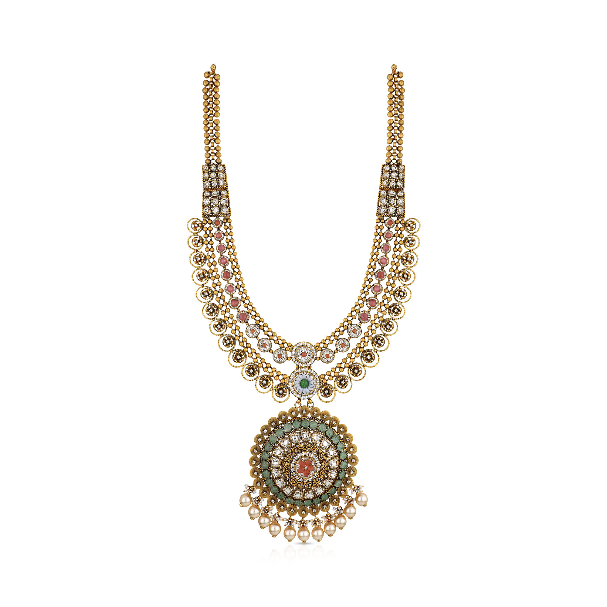 Ethnix Gold Necklace NKANC46592