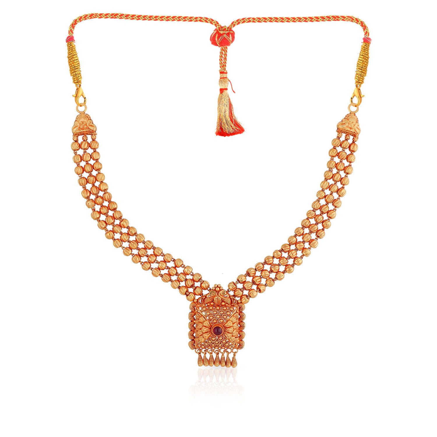 Divine Gold Necklace NKCHT15049
