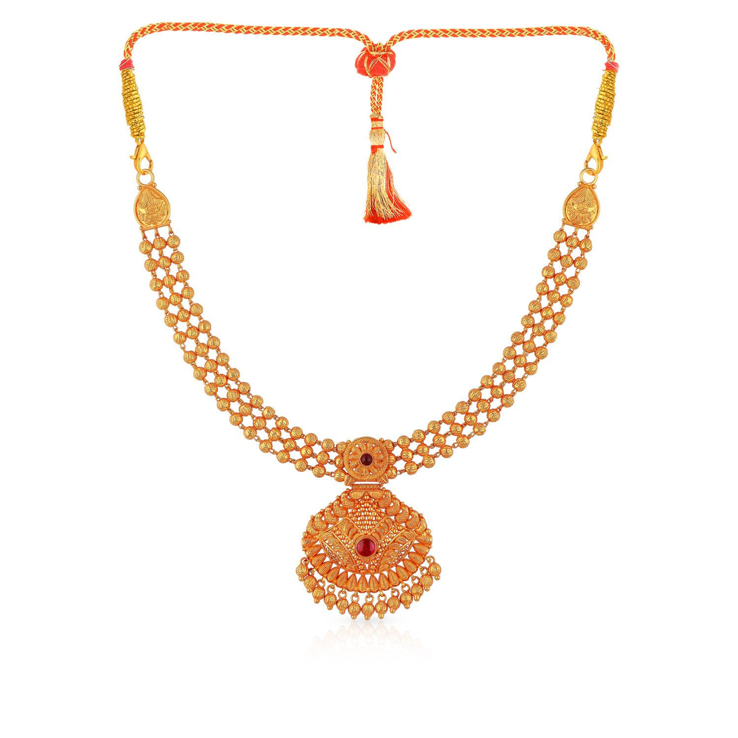 Divine Gold Necklace NKCHT15156