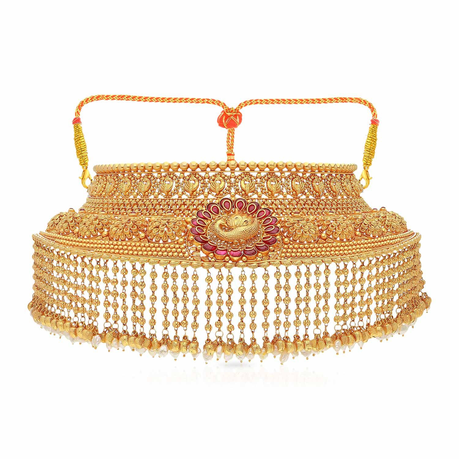 Divine Gold Necklace NKCHT16789