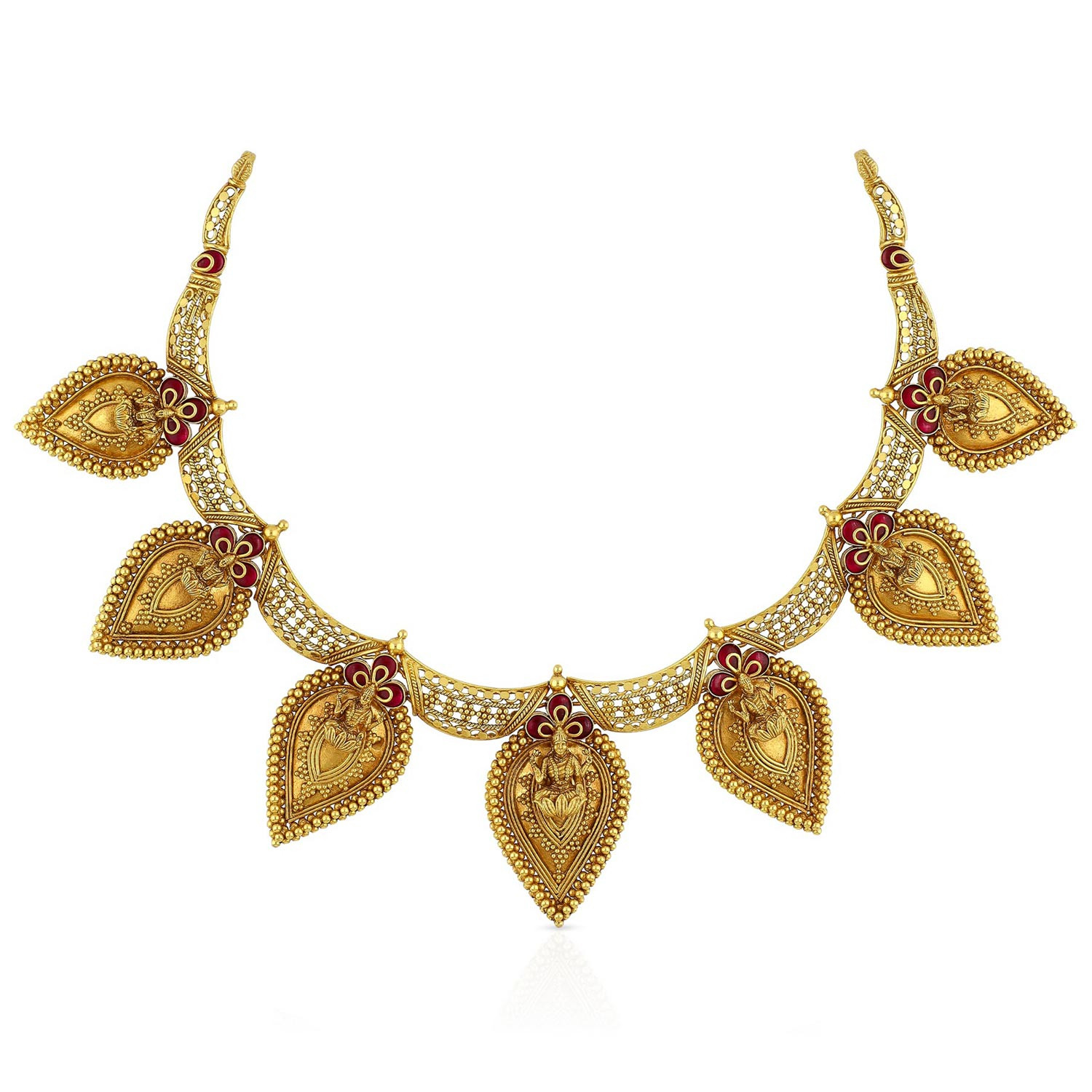 Divine Gold Necklace NKCHT44223