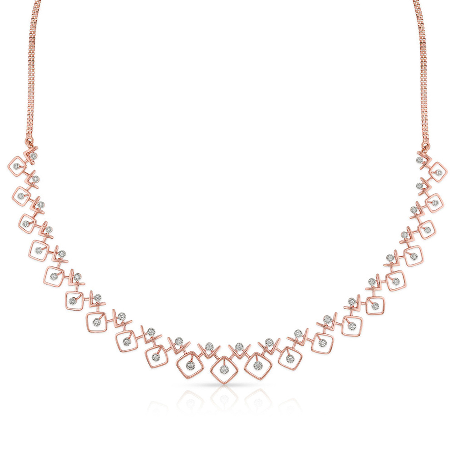 Mine Diamond Necklace NKDIA10450