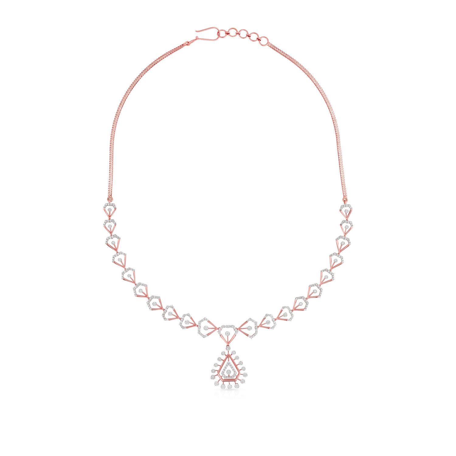 Mine Diamond Necklace NKDIA10454